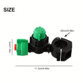 Agricultural Irrigation Nozzle Adjustable Flow Leak-Proof Design Heavy Duty Plastic Sprinkler Head For Farm Garden