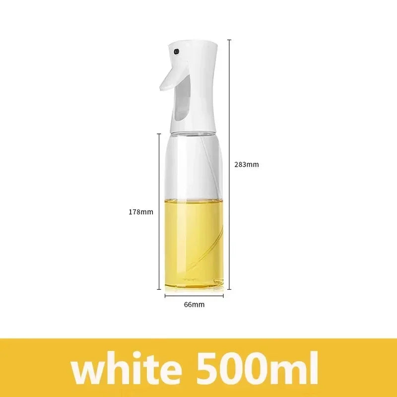 200/300/500m Oil Spray Bottle Kitchen BBQ Cooking Olive Oil Dispenser Camping Baking Empty Vinegar Soy Sauce Sprayer Containers