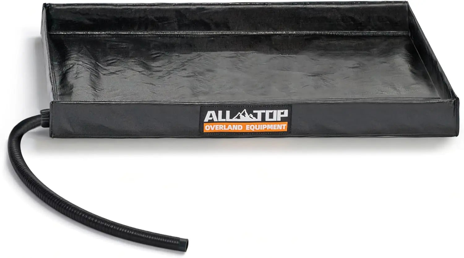 Foldable Shower Basin Pan, 41x41x5in Collapsible with Removable Drain Pipe and Storage Bag for Universal Use