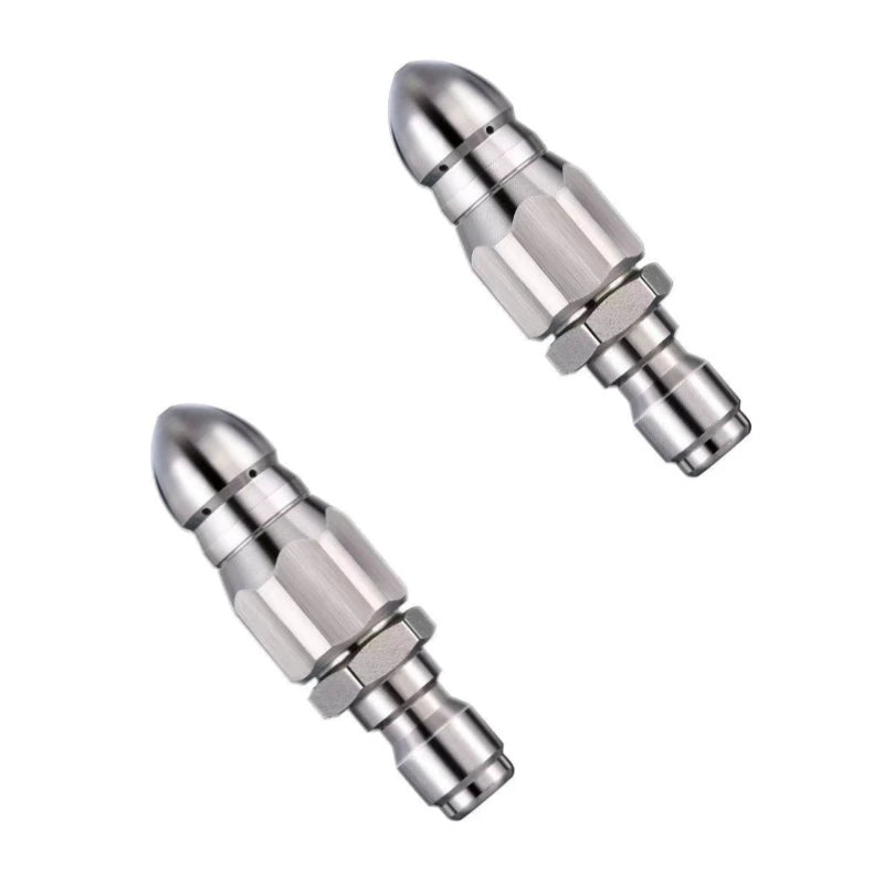 High-pressure Nozzle High-pressure Pipe Carding Nozzle - Porous Pressure Nozzle Industrial Intensity Jet Power Drainage Cleaning