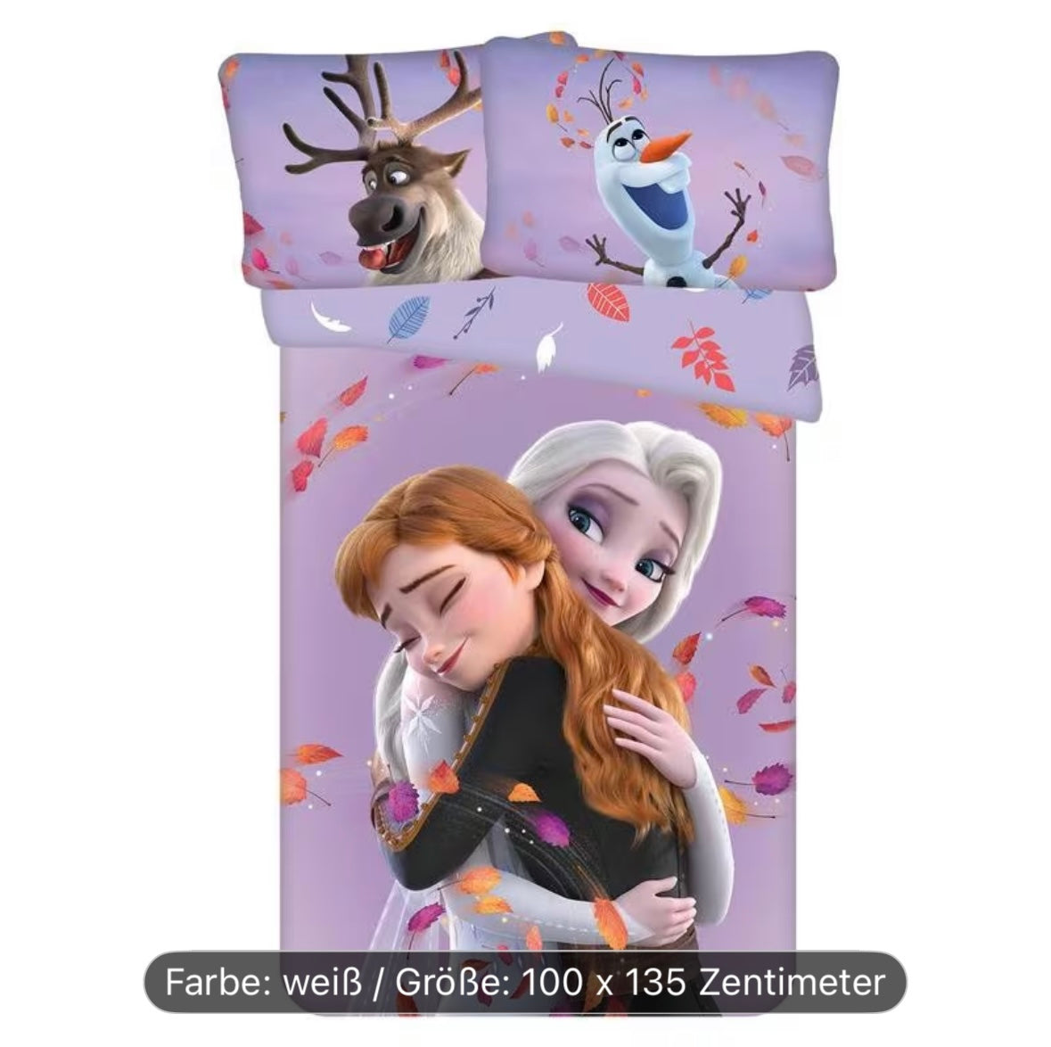 Bettwäsche Anna und Elsa