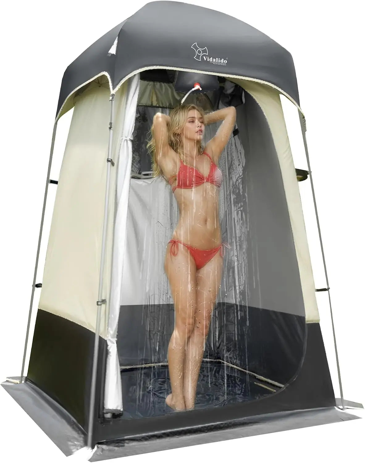 Portable Outdoor Shower Tent for Camping Privacy Changing Room Shelter