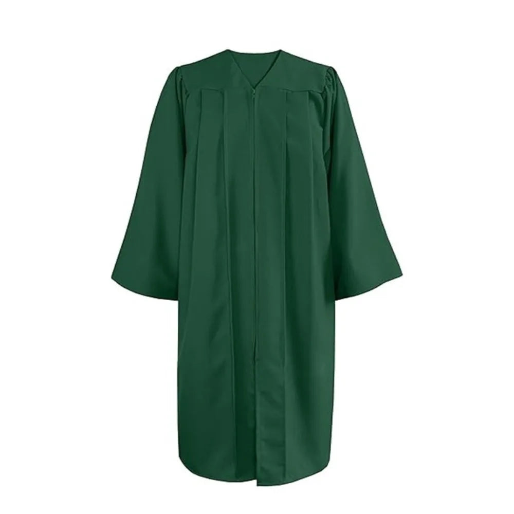 Degree Conferment Graduation Season Graduation Gown Doctor Master Graduation Honorary Academic Robe Solid Color Student