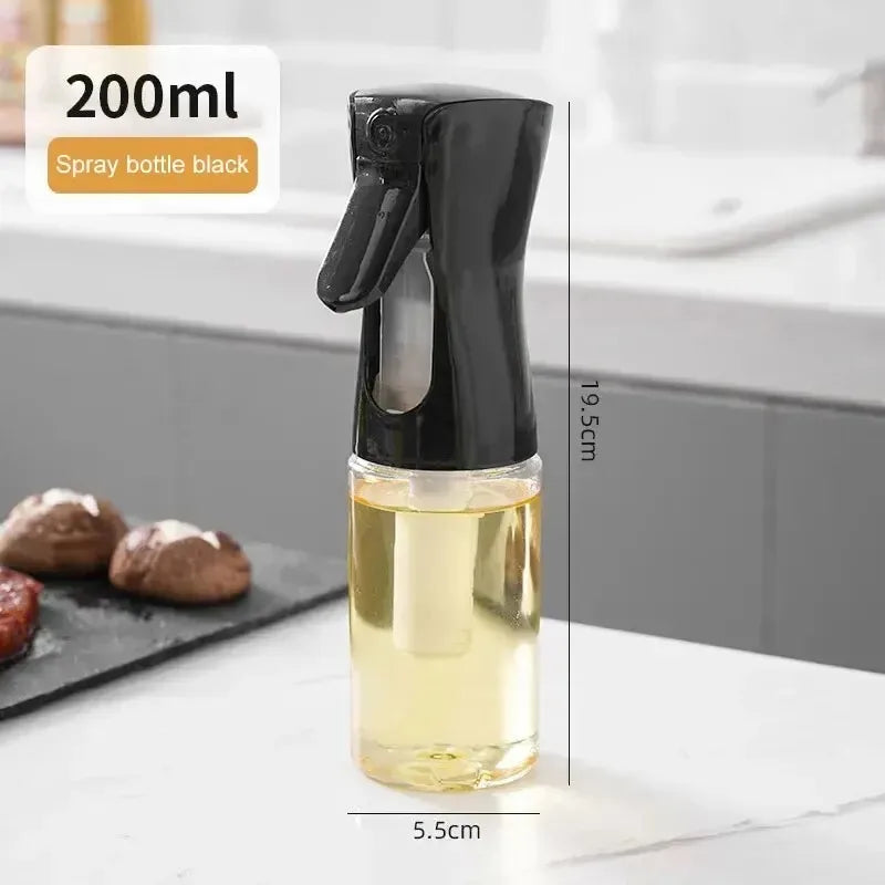 200/300/500m Oil Spray Bottle Kitchen BBQ Cooking Olive Oil Dispenser Camping Baking Empty Vinegar Soy Sauce Sprayer Containers