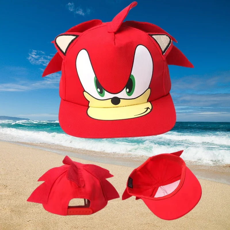 Children Hat Size Adjustable Cute Anime Supersonic Cartoon 3-7 Years Boys Girls Sun Hat Baseball Hat 52-54CM Charming Casual Hat