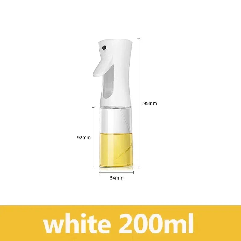 200/300/500m Oil Spray Bottle Kitchen BBQ Cooking Olive Oil Dispenser Camping Baking Empty Vinegar Soy Sauce Sprayer Containers